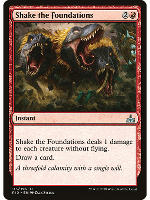 Shake the Foundations | Español | NM | RIX