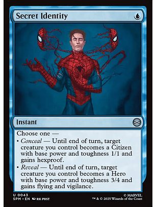 Secret Identity (foil) | Español | NM | SPM