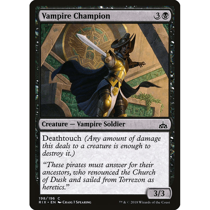 Vampire Champion | Español | NM | RIX 1
