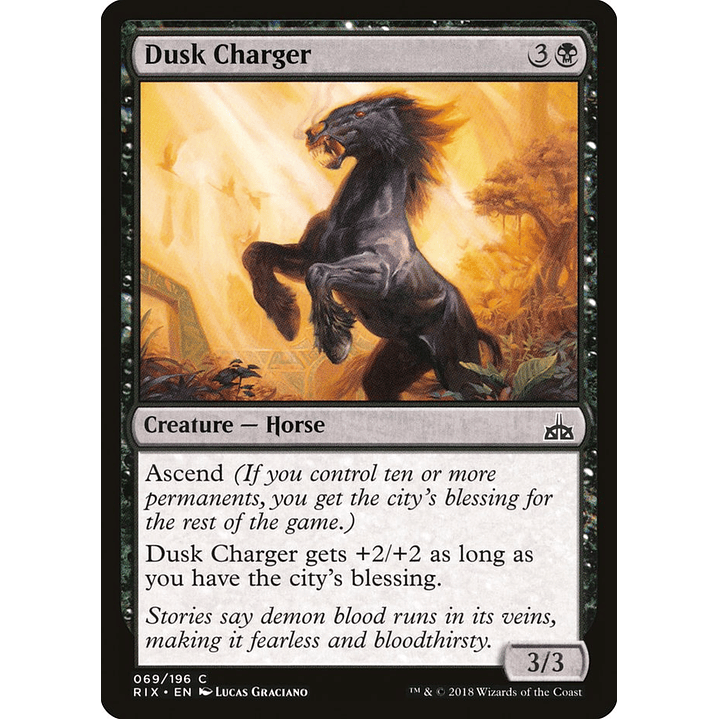 Dusk Charger | Español | NM | RIX 1