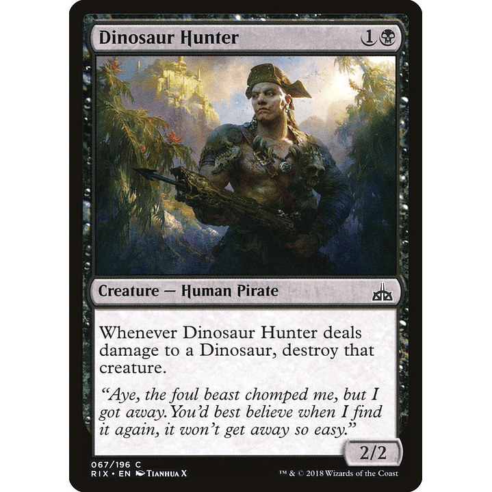 Dinosaur Hunter | Español | NM | RIX 1