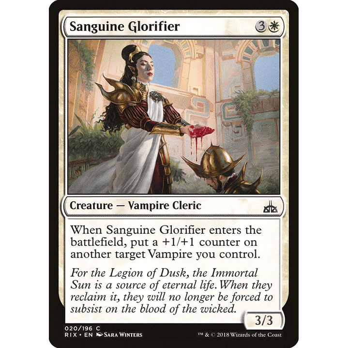 Sanguine Glorifier | Español | NM | RIX 1