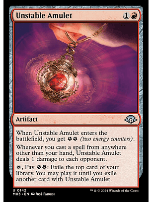 Unstable Amulet | Español | NM | MH3