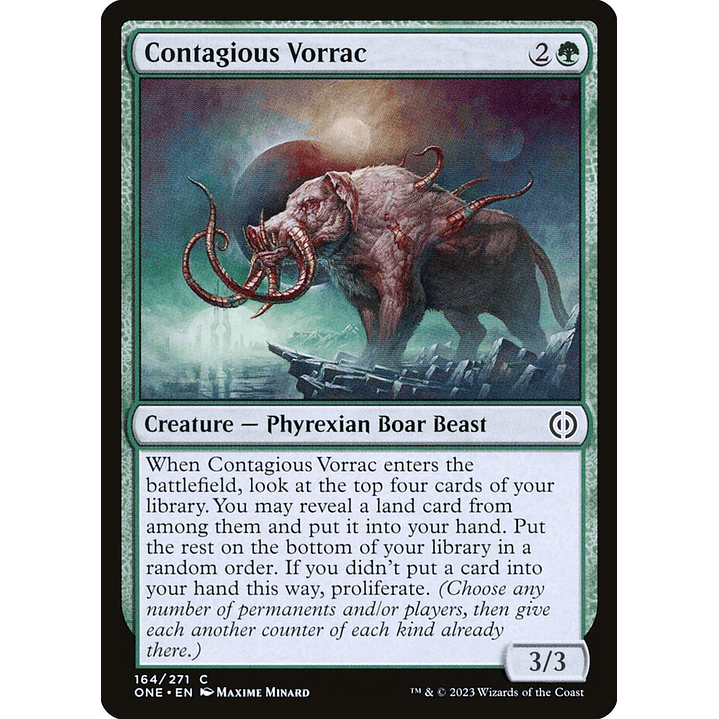 Contagious Vorrac | Inglés | NM | ONE 1