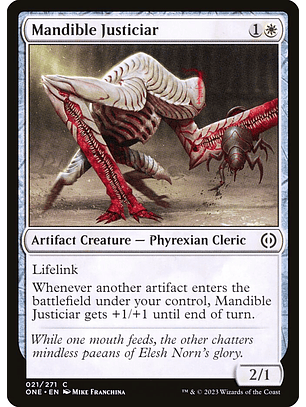 Mandible Justiciar | Inglés | NM | ONE