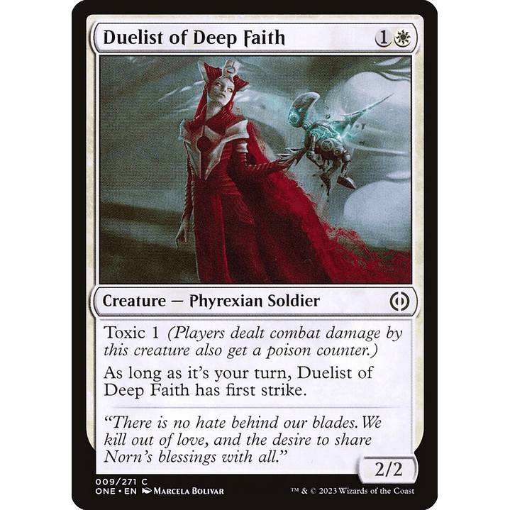 Duelist of Deep Faith | Inglés | NM | ONE 1