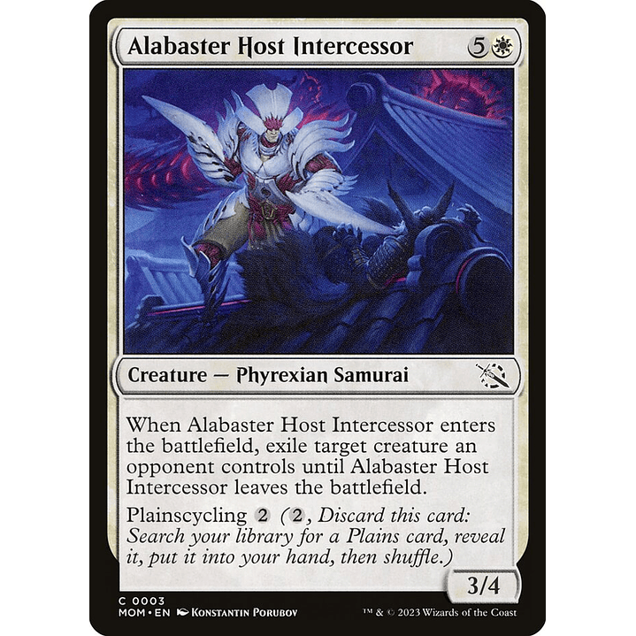 Alabaster Host Intercessor | Inglés | NM | MOM 1