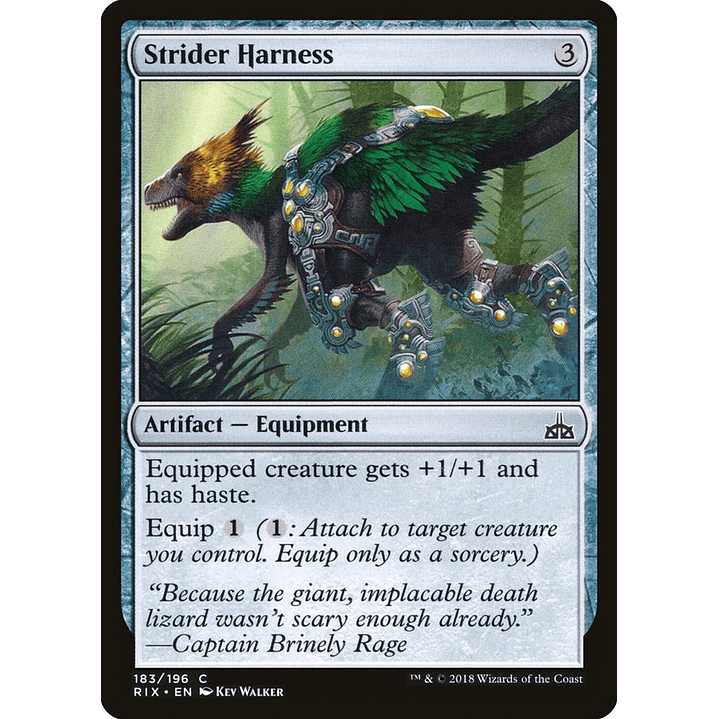 Strider Harness | Español | NM | RIX 1