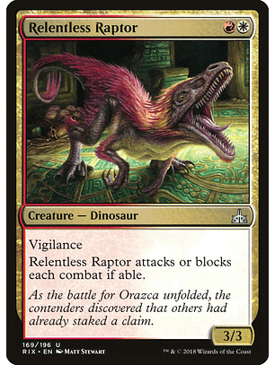 Relentless Raptor | Español | NM | RIX