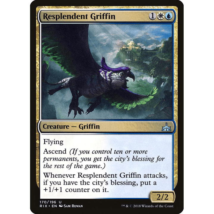 Resplendent Griffin | Español | NM | RIX 1