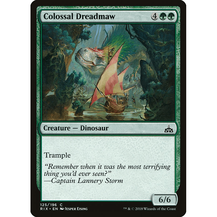 Colossal Dreadmaw | Español | NM | RIX 1