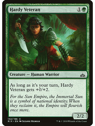 Hardy Veteran | Español | NM | RIX
