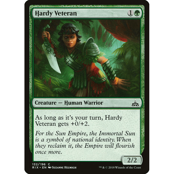 Hardy Veteran | Español | NM | RIX 1