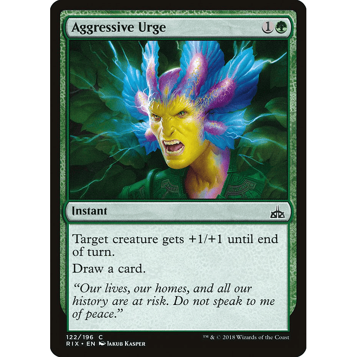 Aggressive Urge | Español | NM | RIX 1