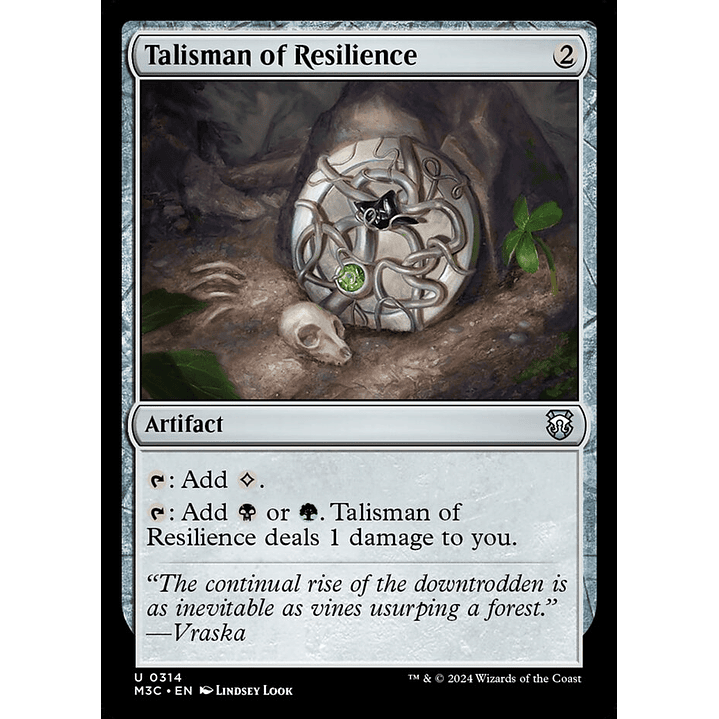 Talisman of Resilience | Inglés | NM | M3C 1