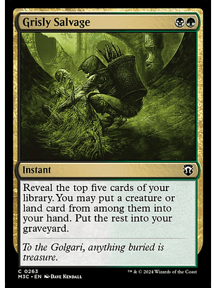 Grisly Salvage | Inglés | NM | M3C