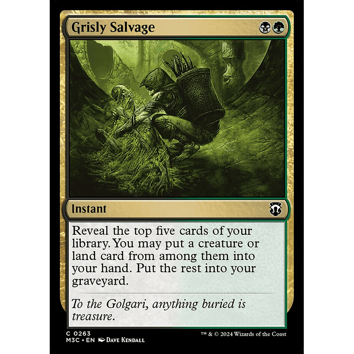 Grisly Salvage | Inglés | NM | M3C 1
