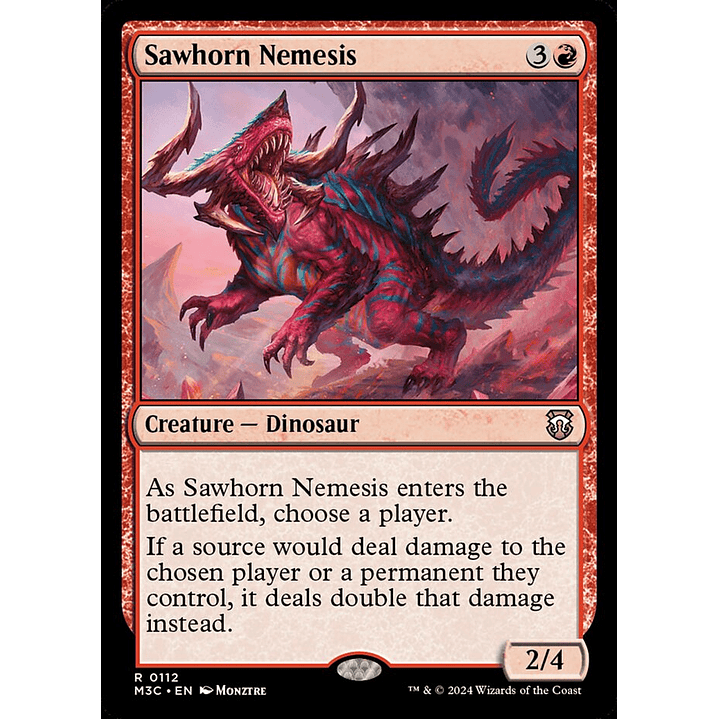 Sawhorn Nemesis | Inglés | NM | M3C 1