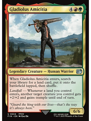 Gladiolus Amicitia | Inglés | NM | FIN