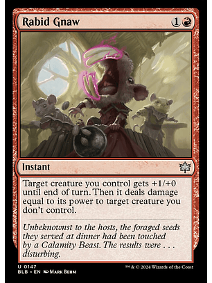 Rabid Gnaw | Inglés | NM | BLB