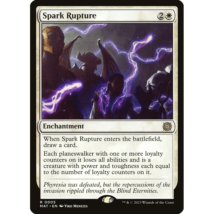 Spark Rupture (foil) | Inglés | NM | MAT 1