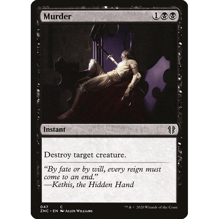 Murder | Inglés | NM | ZNC 1