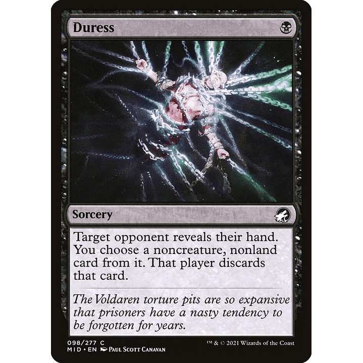 Duress | Inglés | NM | MID 1