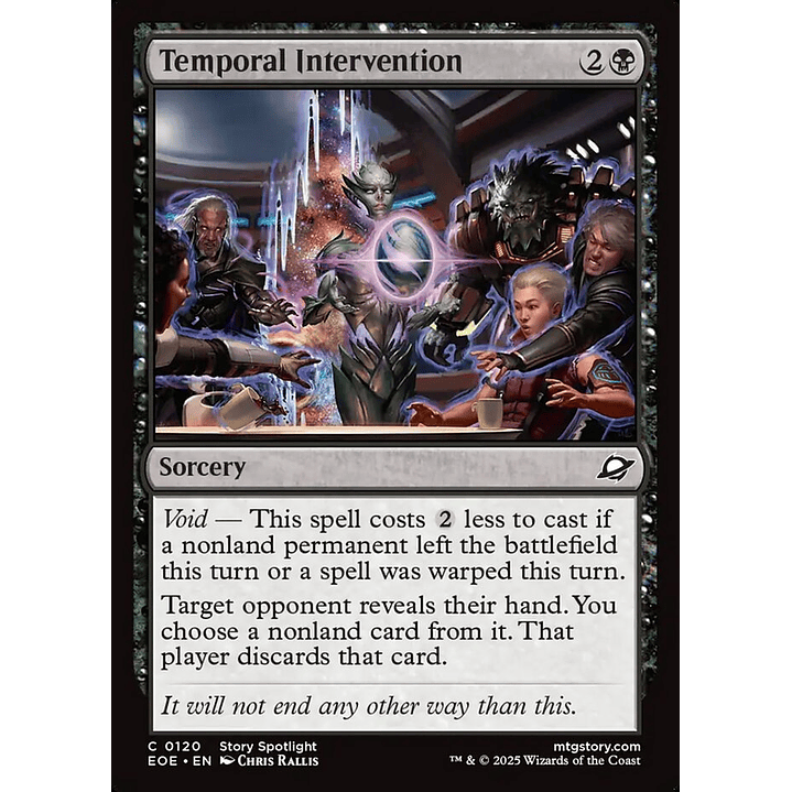 Temporal Intervention | Inglés | NM | EOE 1