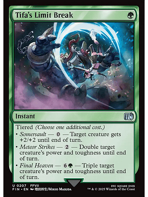 Tifa's Limit Break | Inglés | NM | FIN