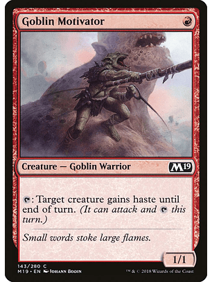 Goblin Motivator | Inglés | NM | M19