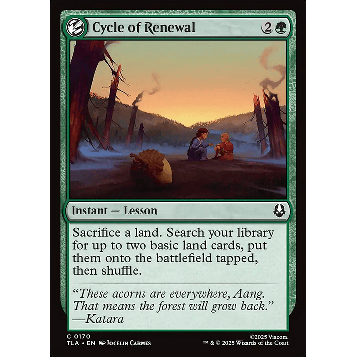 Cycle of Renewal | Inglés | NM | TLA 1