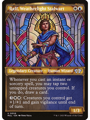 Raff, Weatherlight Stalwart (Showcase) | Español | NM | MUL