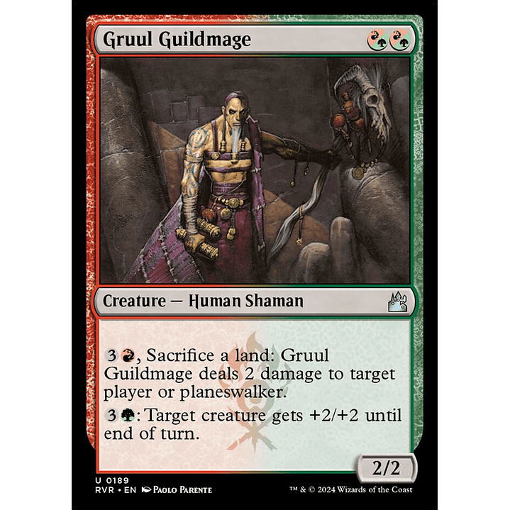 Gruul Guildmage | Español | NM | RVR 1