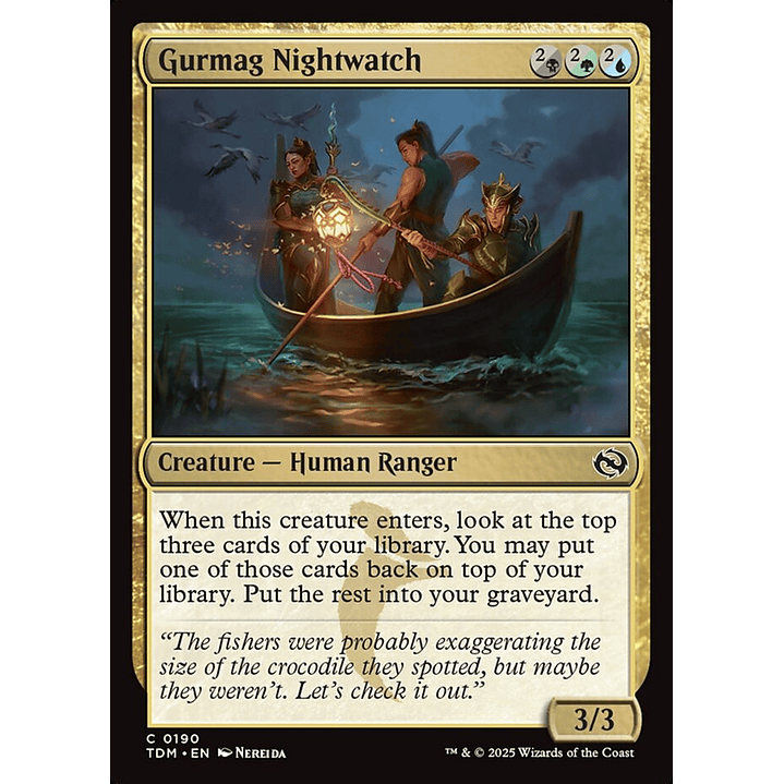 Gurmag Nightwatch | Inglés | NM | TDM 1