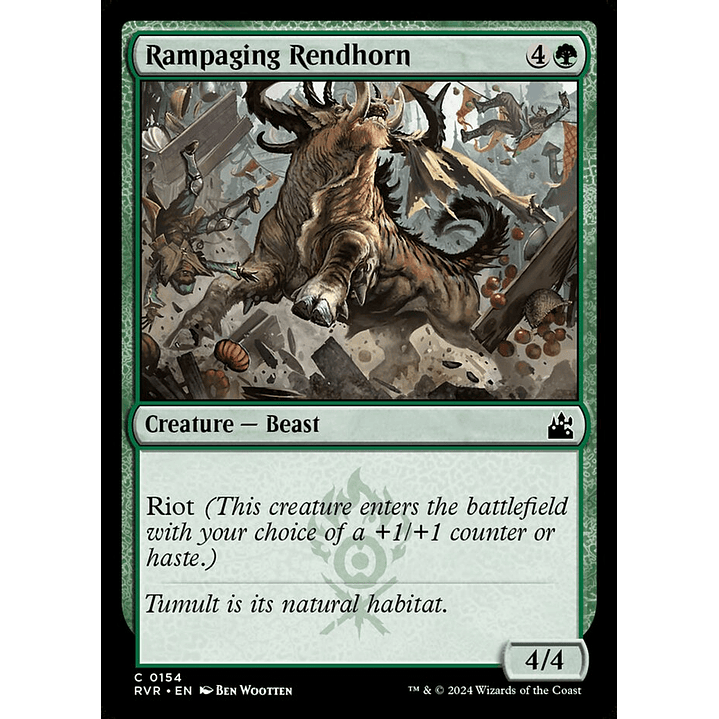 Rampaging Rendhorn | Inglés | NM | RVR 1