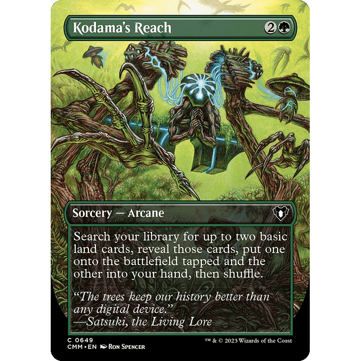 Kodama's Reach (Borderless) | Inglés | NM | CMM 1