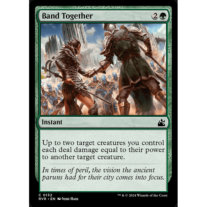 Band Together | Español | NM | RVR 1