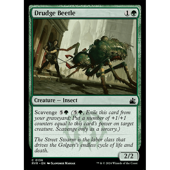 Drudge Beetle | Español | NM | RVR 1