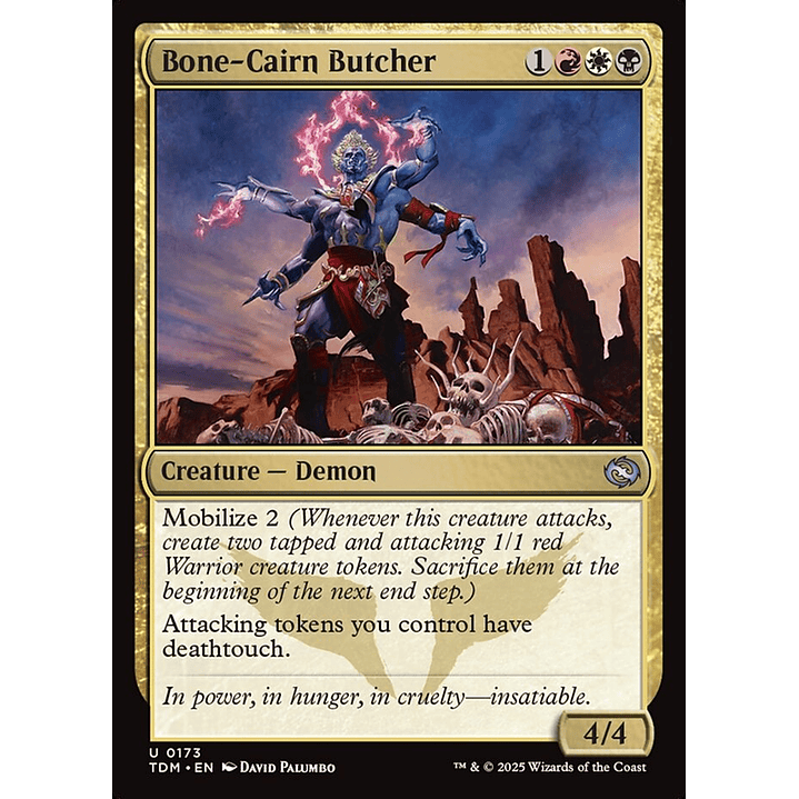 Bone-Cairn Butcher | Inglés | NM | TDM 1