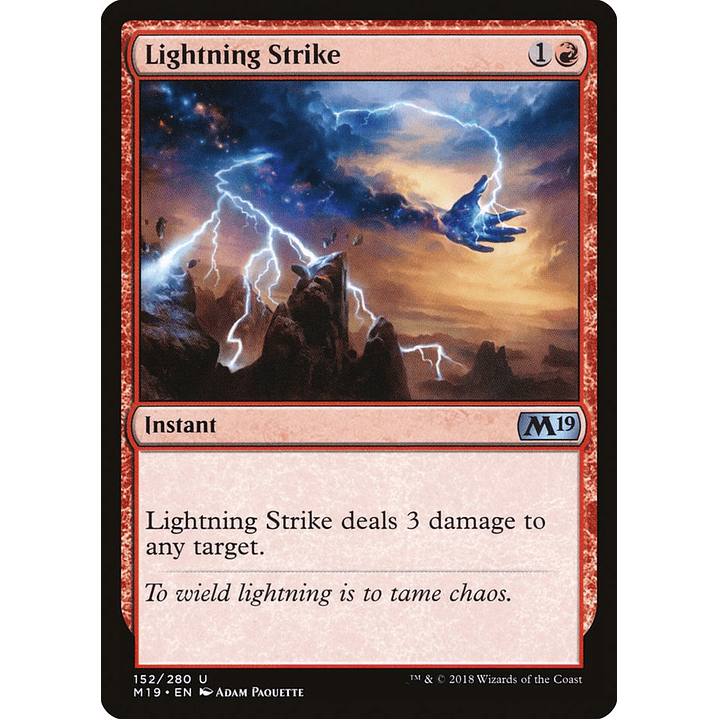 Lightning Strike | Inglés | NM | M19 1