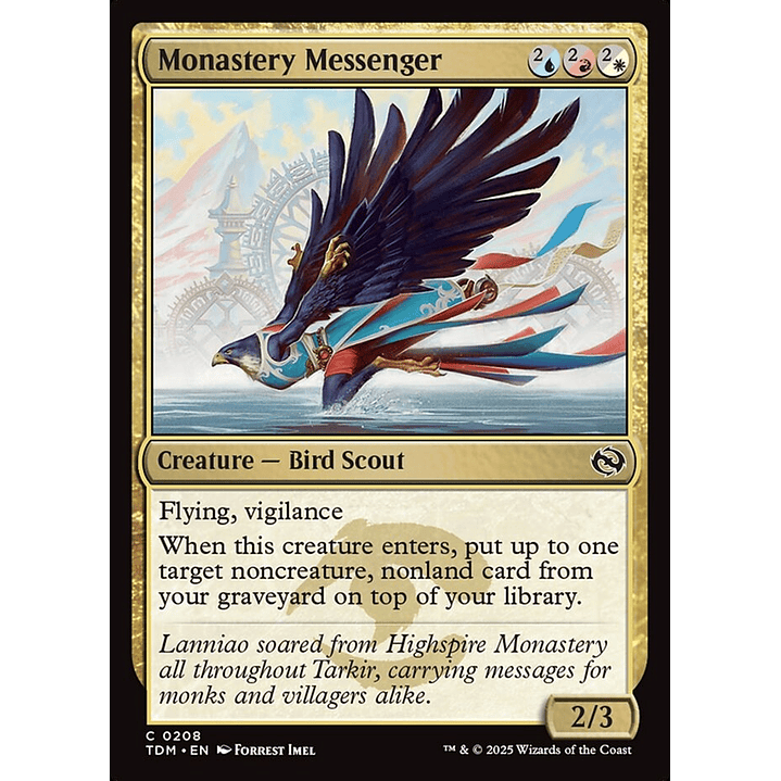 Monastery Messenger | Inglés | NM | TDM 1