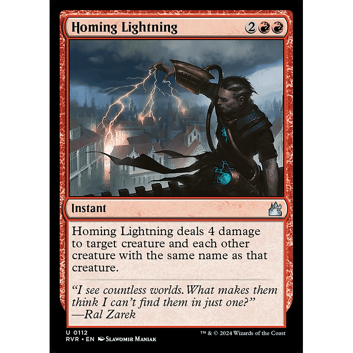 Homing Lightning | Inglés | NM | RVR 1