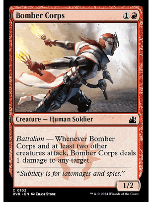 Bomber Corps | Español | NM | RVR