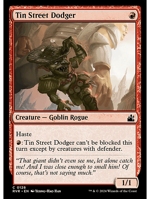 Tin Street Dodger | Español | NM | RVR