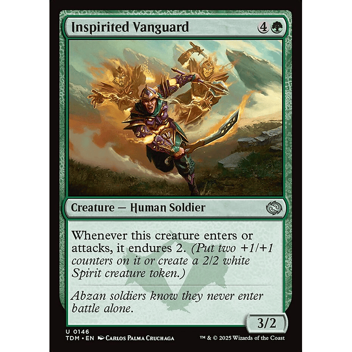 Inspirited Vanguard | Inglés | NM | TDM 1