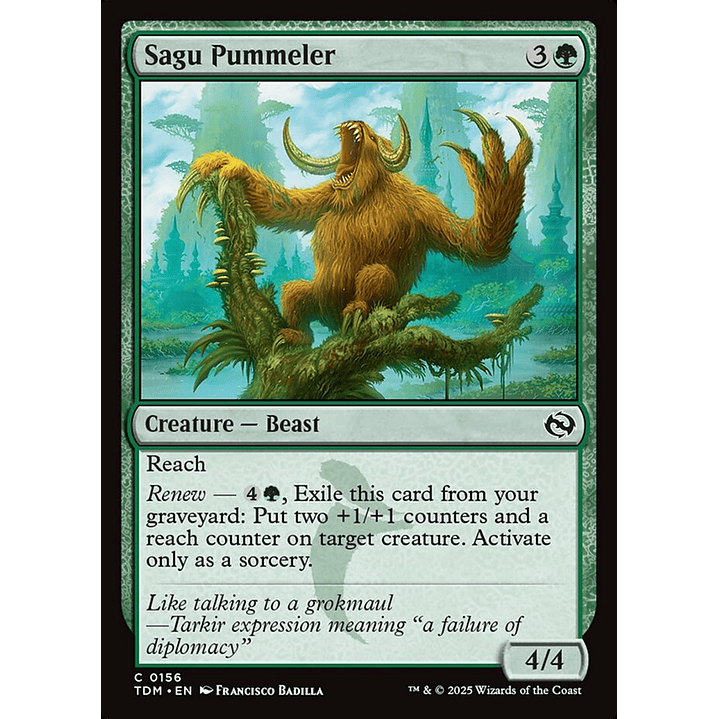 Sagu Pummeler | Inglés | NM | TDM 1