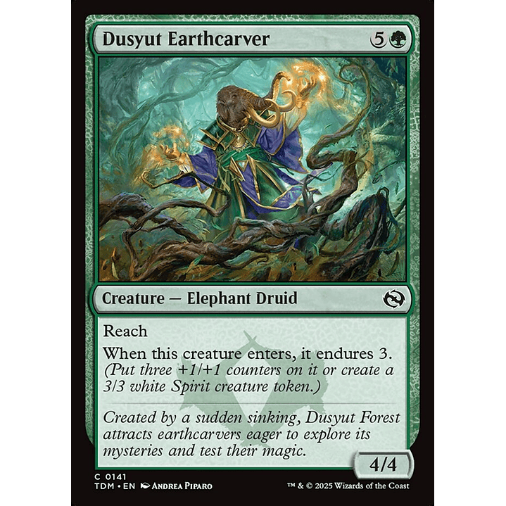 Dusyut Earthcarver | Inglés | NM | TDM 1
