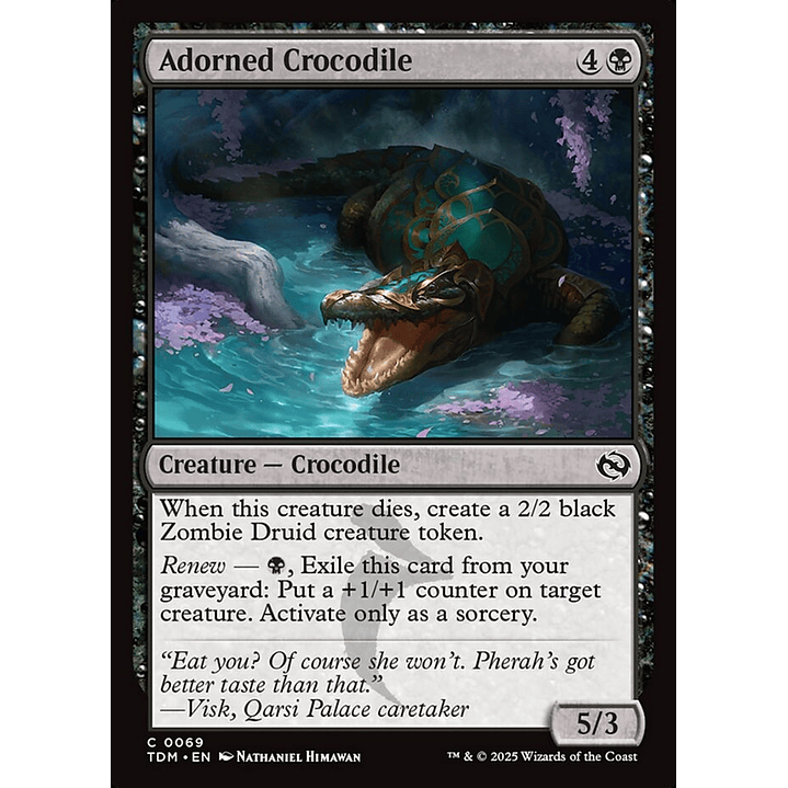 Adorned Crocodile | Inglés | NM | TDM 1