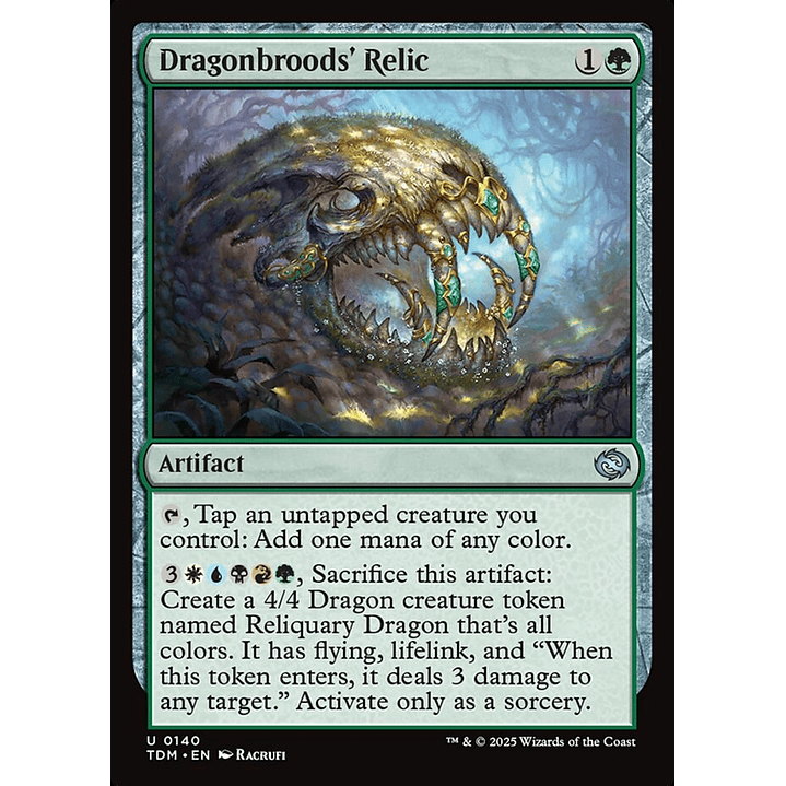 Dragonbroods' Relic | Inglés | NM | TDM 1