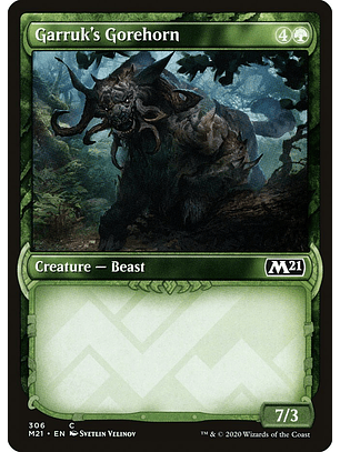 Garruk's Gorehorn (Showcase) | Inglés | NM | M21